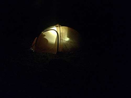 Shashi's tent