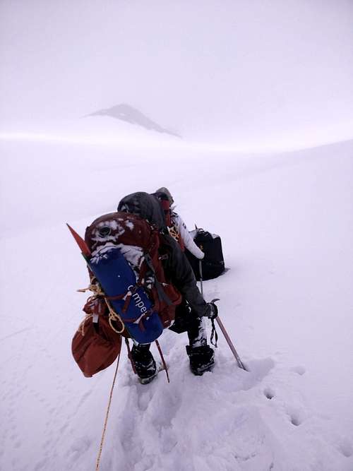 Return from Summit Camp Attempt