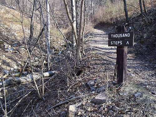 This is the trailhead for...