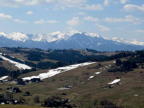 Western Tatras from Litwinka
