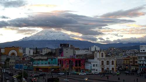 Chimborazo from Riobamba 2