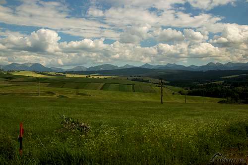 Western Tatras from Sucha Hora