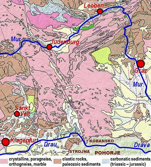 Lavanttal Alps geology