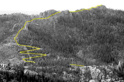Sylvan Peak Route