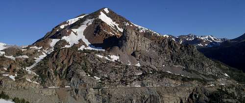 The Sphinx and Tioga Peak from the Approach to Ellery Ridges