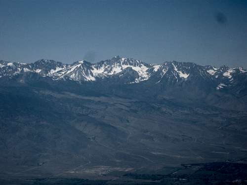 Zoom Towards Mount Humphreys