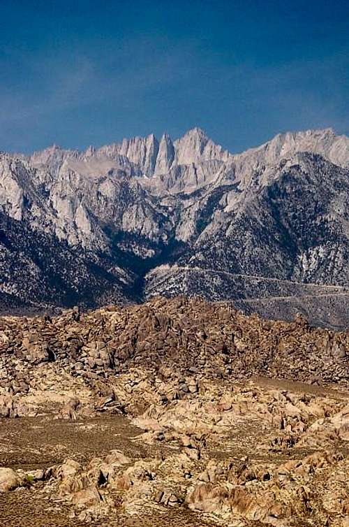 Mt. Whitney as seen from...