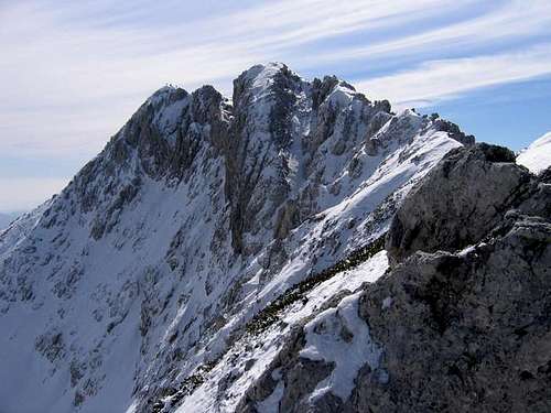 The NW ridge of Visevnik.
 
...