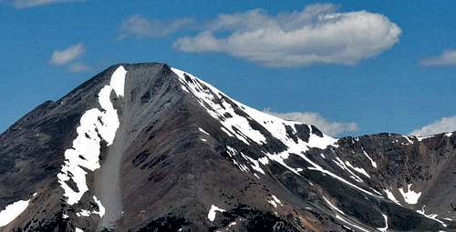 Mount Aetna from Monarch Pass Summit