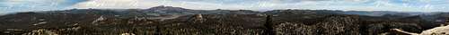 Labeled 245 Deg. Panorama from Smith Mtn
