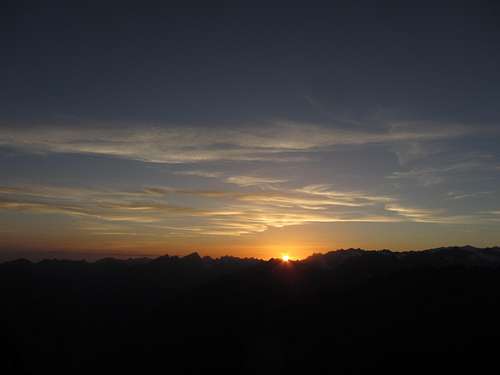 Urner Alps at sunrise
