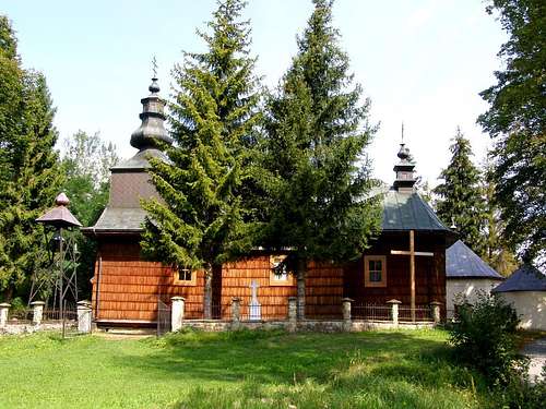 Former Greek Orthodox Church of the Nativity of the Mother of God in Zawadka Rymanowska