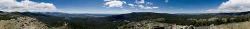 360 summit panorama Cerro de Carrasqueta