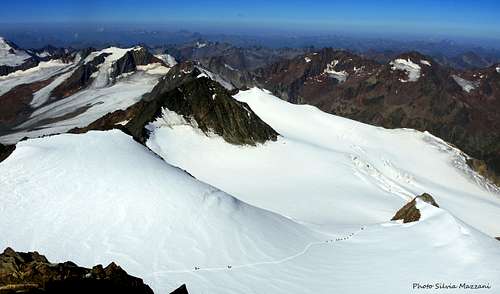 Wildspitze summit view