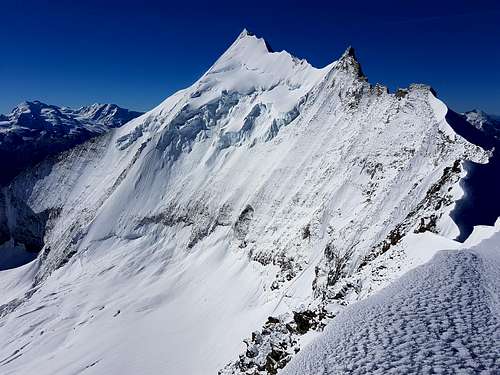 Weisshorn from the top
