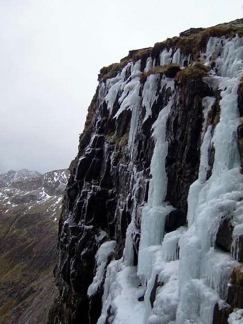 Frozen Waterfalls around the...