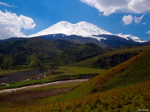 Elbrus North-South Traverse
