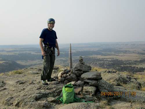 Top of Devils Tower