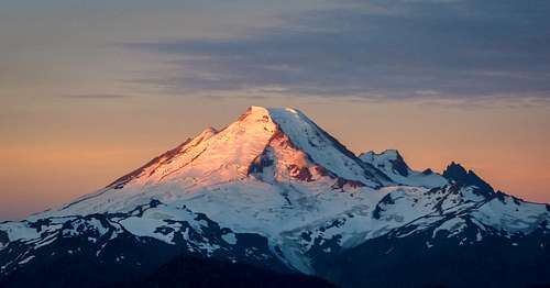 Mount Baker Alpenglow