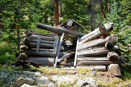 Old miner's cabin