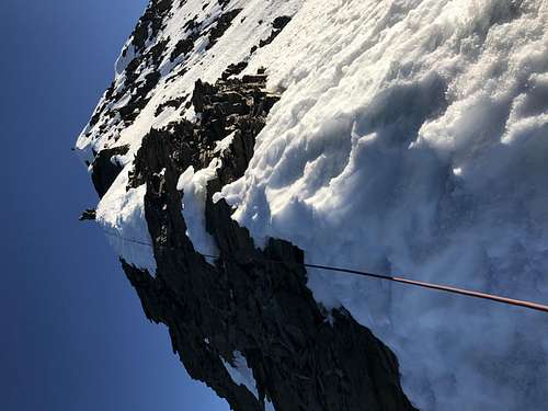 Ridge to Cabeza de Condor summit