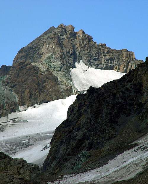 Verte de Valsorey Northeast Ridge to the right 2003