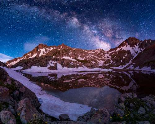 Milky Way and Wilson Peak