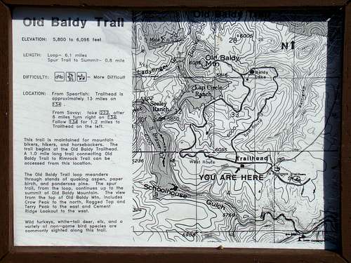 Old Baldy Trailhead Info