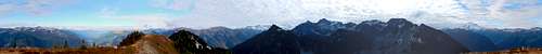 Sulphur Mountain Lookout Site pano