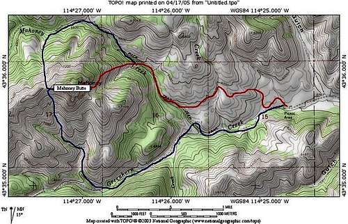  Red : East Colouir Route-2.7...