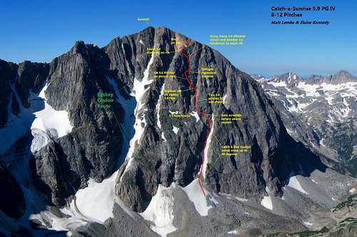 Glacier Peak Catch-a-Sunrise 5.9 PG First Ascent