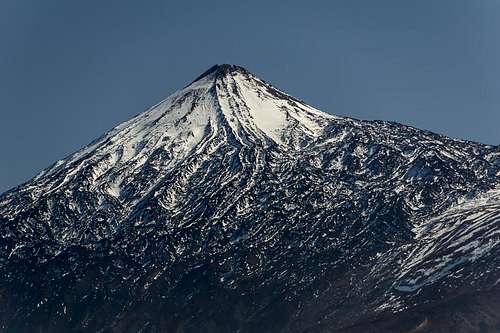 The summit of Pico del Teide