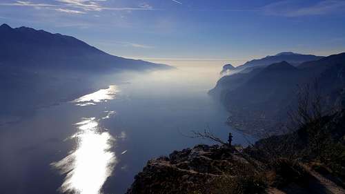 Punta dei Larici and Southern Garda Lake