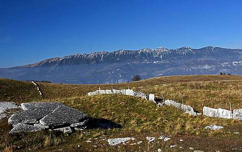 Monte Baldo from Lessinia