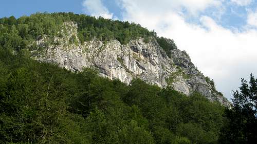The crag of Cerna (1158m)