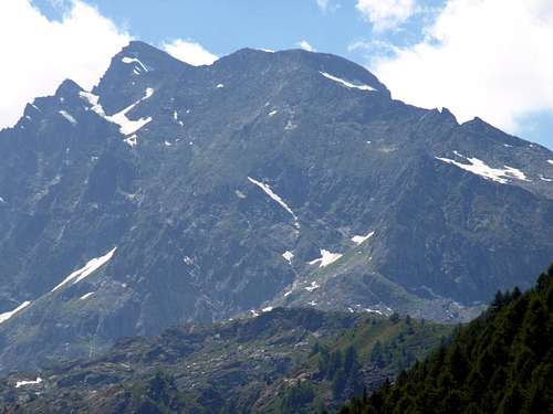 Mont Paramont Eastern Face above Lac du Fond 2017