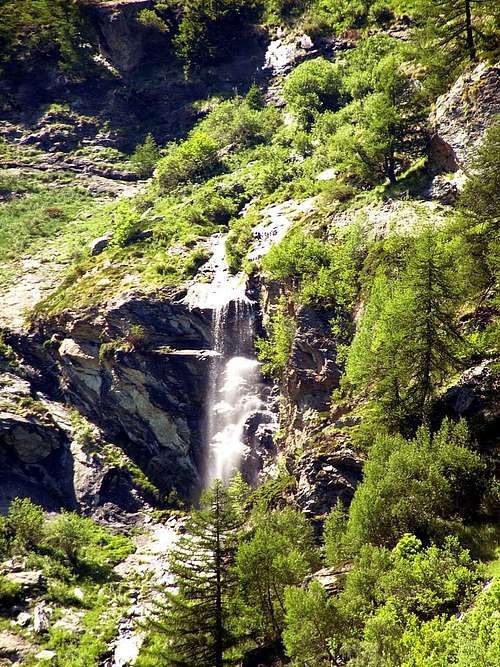 Little waterfalls towards the Valgrisenche Doire 2017