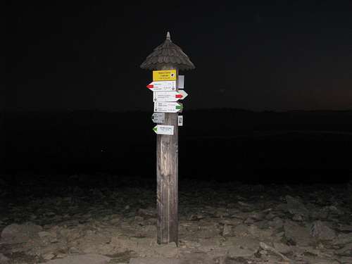 Signpost on Diablak