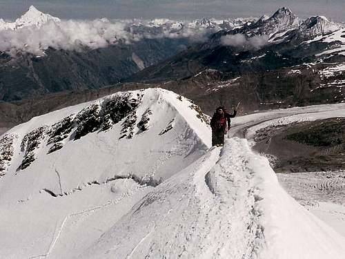 Castor summit ridge