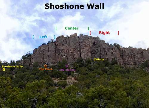 Shoshone Wall Overview
