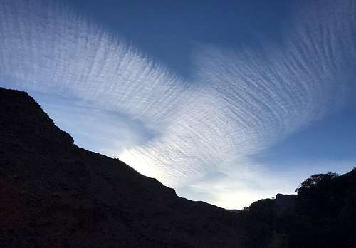 Interesting cloud formations