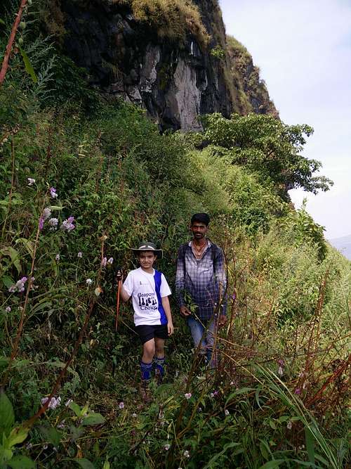 Yuvaan and the guide