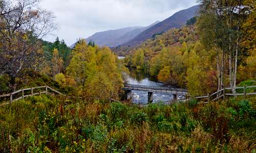 Glen Affric in autumn