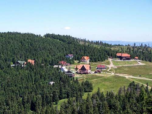 The mountain resort of Harghita Mădăraş