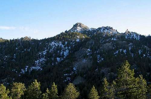 Hualapai Peak from the trail...