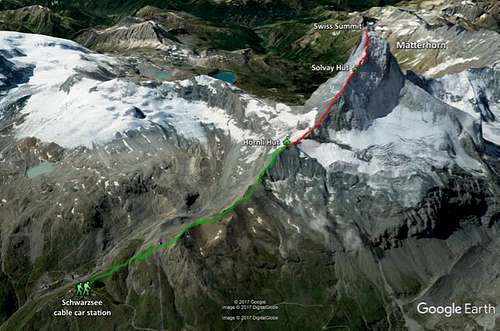 Matterhorn GPS track