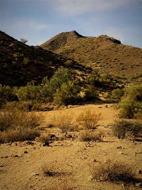 View of Phoenix Mountain from the northeast