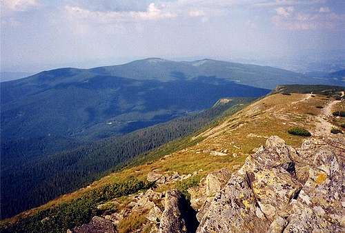 Babia Gora's eastern ridge -...