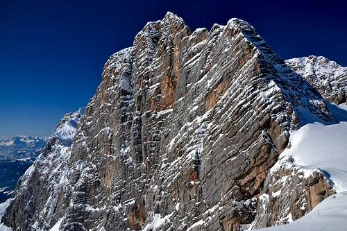 The south wall of the Dachstein
