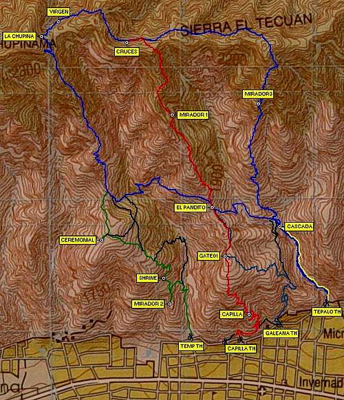Overview Trail Map